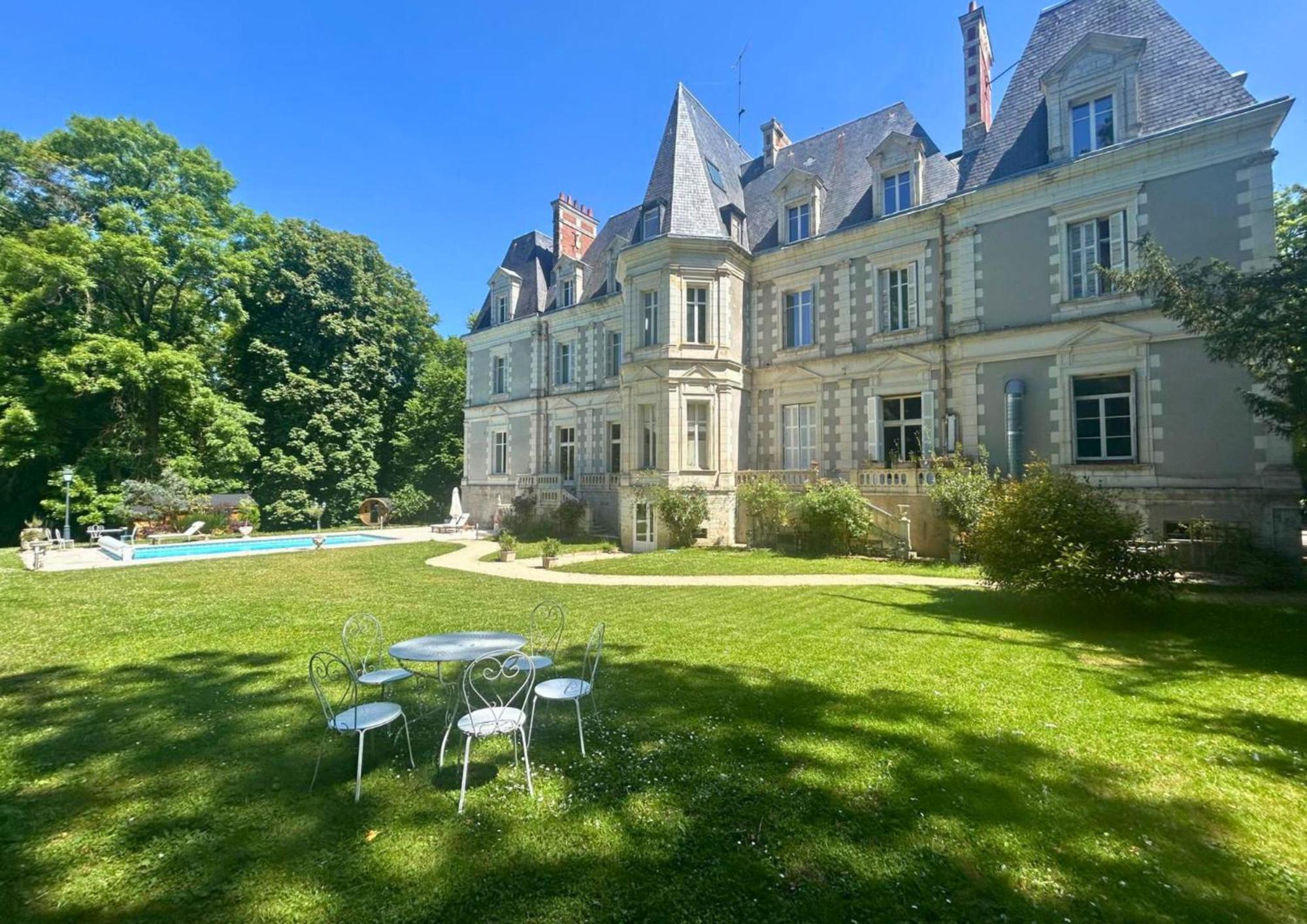 Chateau De Saint-Bohaire Екстер'єр фото